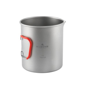 Garnek tytanowy Robens Forge Duo Pot Ultralight 1,3 L - silver