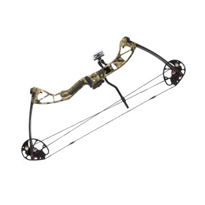 Łuk bloczkowy dla dorosłych i młodzieży Poe Lang Rex Quad 20-65 lb 28" kamuflaż
