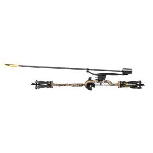 Łuk bloczkowy dla dorosłych i młodzieży Poe Lang Rex Quad 20-65 lb 28" kamuflaż