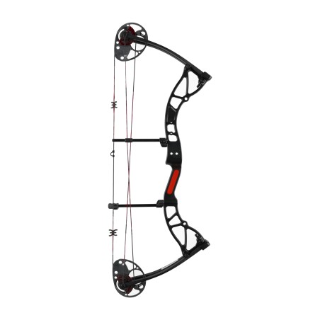 Łuk bloczkowy dla dorosłych Poe Lang Ek Exterminator 15-70 lb 30" czarny zestaw