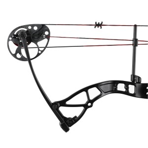 Łuk bloczkowy dla dorosłych Poe Lang Ek Exterminator 15-70 lb 30" czarny zestaw