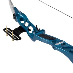 Łuk rekreacyjny dla dorosłych i młodzieży Poe Lang Ek New Take Down 30 lb 62" niebieski