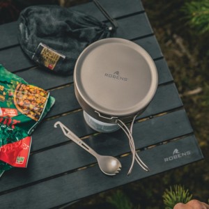 Łyżkowidelec Robens Titanium Spork Ultralight - silver