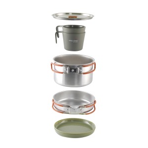 Zestaw kuchenny kempingowy Easy Camp Moss 2 Cook Set