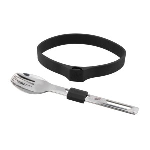 Sztućce turystyczne Esbit Silicone Band L czarne