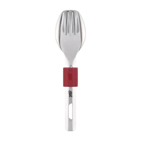 Sztućce turystyczne Esbit Silicone Band S burgundowe