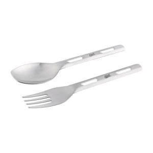 Sztućce turystyczne Esbit Silicone Band S burgundowe
