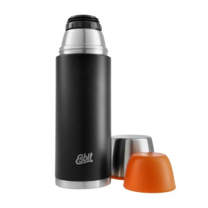 Termos Esbit klasyczny - Vacuum Flask 1 l czarno-srebrny