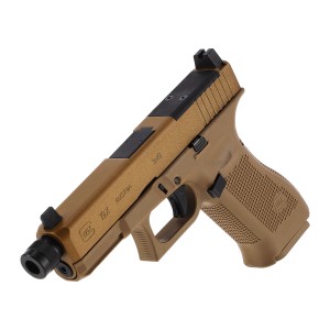 Pistolet wiatrówka Glock 19X blowback 4,5 mm coyote BB CO2