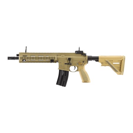 Replika karabinek ASG HK HecklerKoch HK416 A5 Sportsline EyeTrace 6 mm zielono-brązowy
