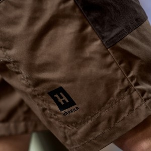 Spodenki Harkila Fjell Dark earth / shadow brown