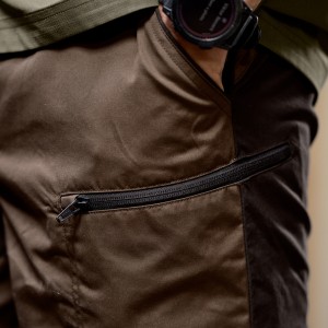 Spodenki Harkila Fjell Dark earth / shadow brown