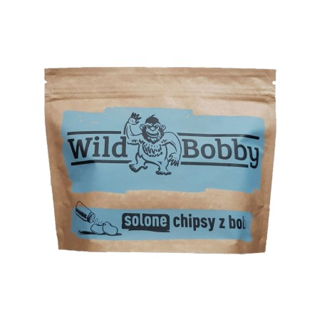 Chipsy z bobu Wild Bobby 100 g solone