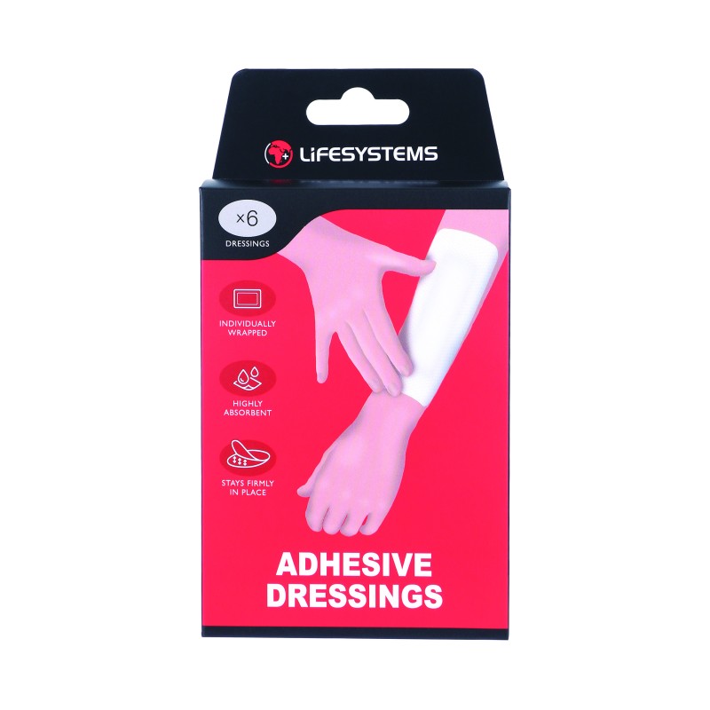 Opatrunki przylegające Lifesystems Adherent Dressings - 6 sztuk