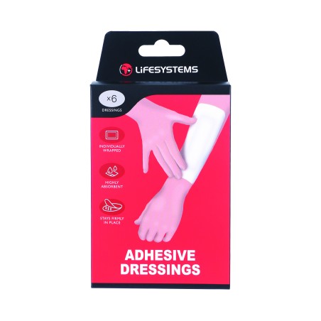 Opatrunki przylegające Lifesystems Adherent Dressings - 6 sztuk