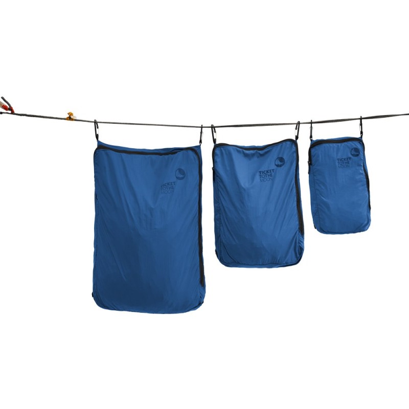 Zestaw 3 organizerów podróżnych TTTM Lightest Blue