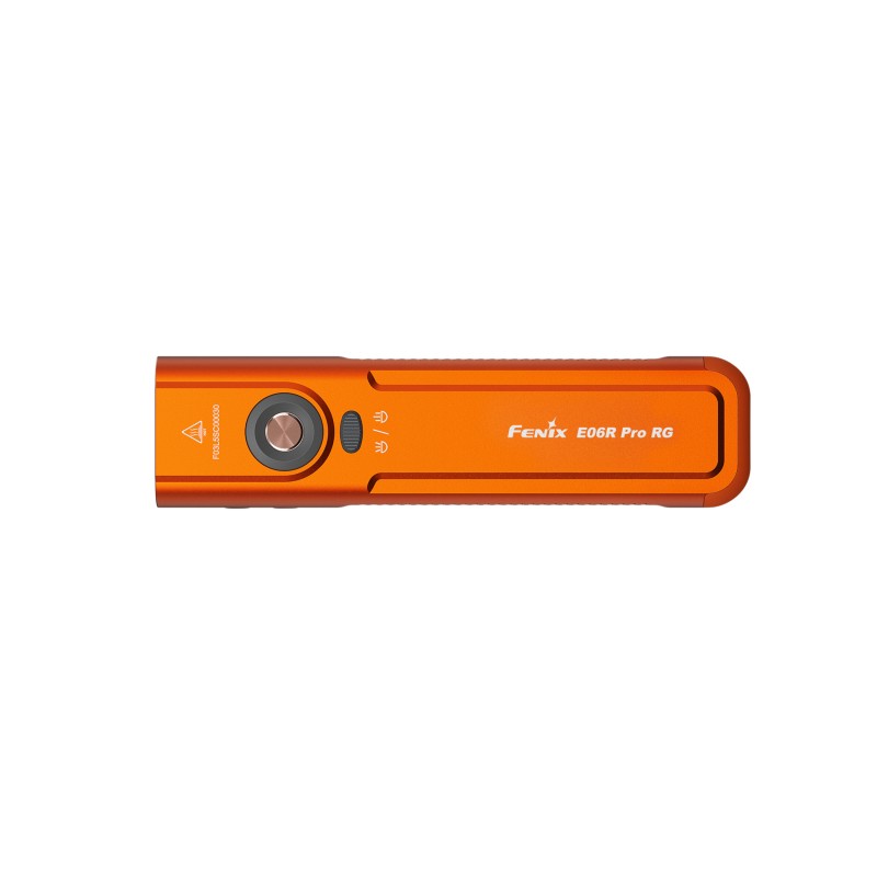 Latarka LED Fenix E06R PRO RG pomarańczowa