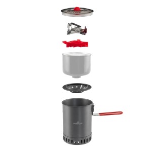 Kuchenka turystyczna Robens Fire Wasp Stove System - grey