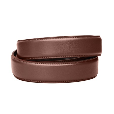 Pas strzelecki Kore Essentials Armortek Leather bez klamry brązowy