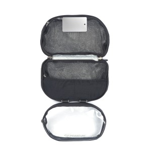 Kosmetyczka Lifeventure Folding Wash Bag - black