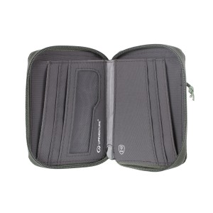 Portfel antykradzieżowy Lifeventure Recycled RFiD Bi-Fold Wallet - olive