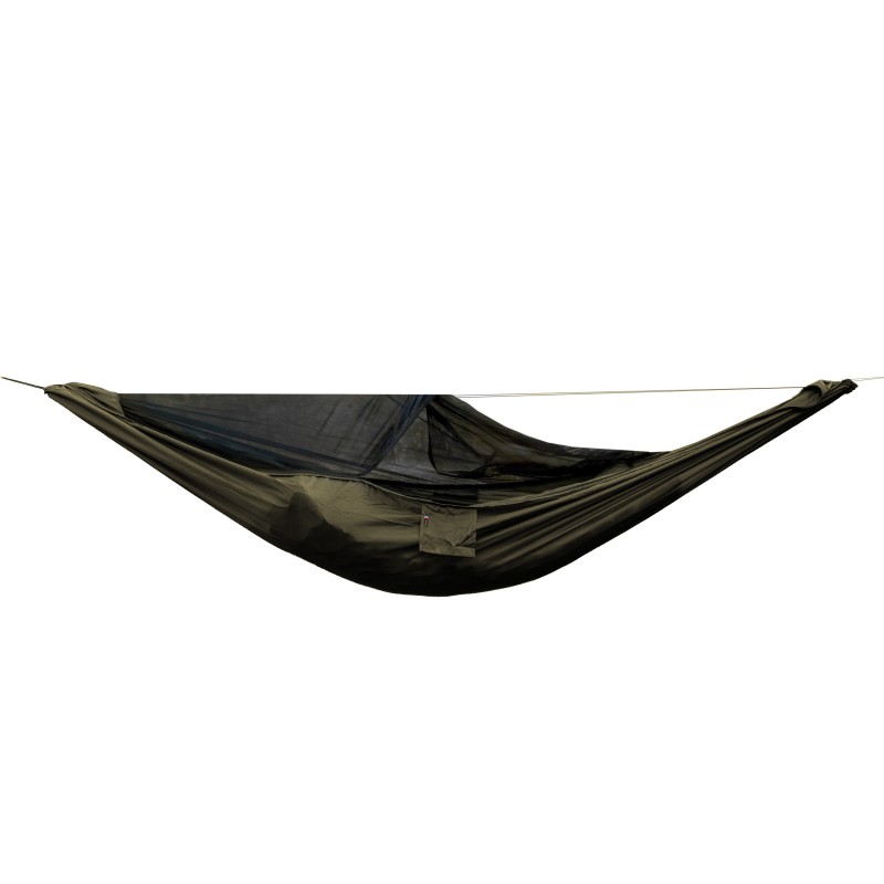 Hamak TigerWood Ważka V2 z moskitierą Pocket, khaki