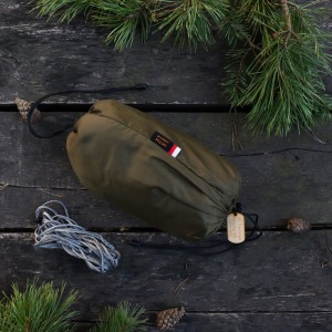 Hamak TigerWood Ważka V2 z moskitierą Pocket, khaki