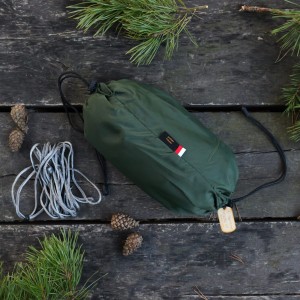 Hamak TigerWood Ważka V2 z moskitierą Pocket, zielony
