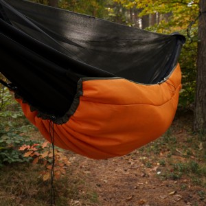 Podpinka TigerWood Underquil Marra Climashield Apex 4.0 200 cm, oliwkowo/pomarańczowa