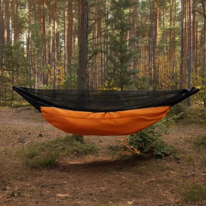 Podpinka TigerWood Underquil Marra Climashield Apex 4.0 200 cm, oliwkowo/pomarańczowa