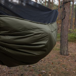 Podpinka TigerWood Underquil Marra Climashield Apex 4.0 230 cm, oliwkowo/pomarańczowa
