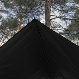 Tarp TigerWood T2 3x4, oliwkowo/czarny