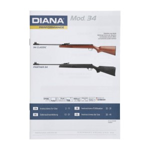 Wiatrówka Diana Panther 34 Professional 4,5