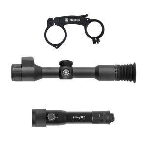 Celownik noktowizyjny noktowizor HIKMICRO Alpex 4K Lite LRF + iluminator laserowy X-hog Pro 850/940 nm