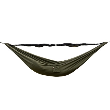 Hamak TigerWood Ważka V1 long z moskitierą Double Zip, khaki