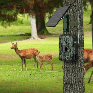 Kamera fotopułapka WildCast S8 GSM + panel solarny + karta pamięci 32 GB