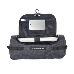 Kosmetyczka Lifeventure Barrel Wash Bag - black