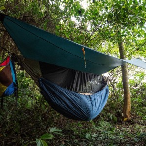 Tarp wodoodporny Ticket To The Moon Moon Tarp - dark green