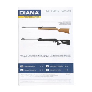 Wiatrówka Diana 34 EMS syntetyk OD green 5,5 mm