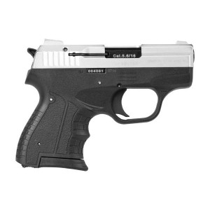 Pistolet hukowy STALKER M906 BAS kal .22 Long Blank (6 mm) alarmowo sygnałowy Matowy Chrom ZESTAW STARTOWY