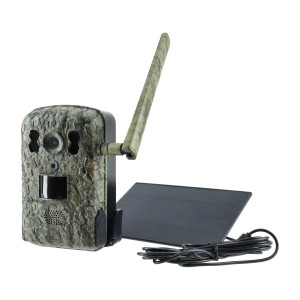 Kamera fotopułapka WildCast S8 GSM + panel solarny + karta pamięci 32 GB