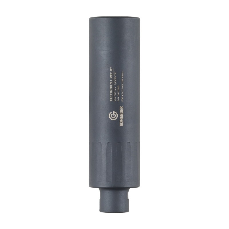Tłumik do broni Gomander Tactinox DT 9L PCC 1/2x36 Szary