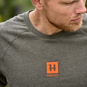 Koszulka Harkila Instinct Green melange