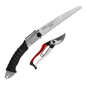 Zestaw sekator Okatsune 103 + piła ręczna Silky Super Accel 210 + etui gratis
