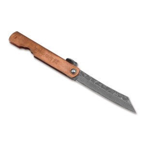 Nóż Higo Irogane Damascus