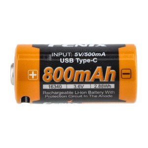 Akumulator Fenix USB ARB-L16U (16340 800mAh 3,6V)