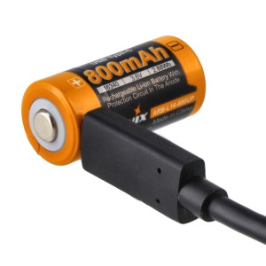 Akumulator Fenix USB ARB-L16U (16340 800mAh 3,6V)