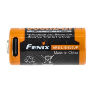 Akumulator Fenix USB ARB-L16U (16340 800mAh 3,6V)