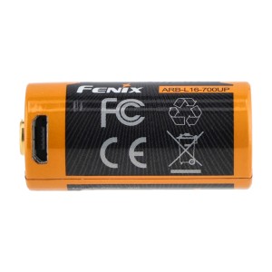 Akumulator Fenix USB ARB-L16UP (16340 RCR123 700 mAh 3,6 V)