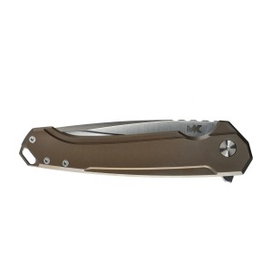 Nóż składany MK Knives & Tools Ingeni Vanguard Bronze Anodized Titanium